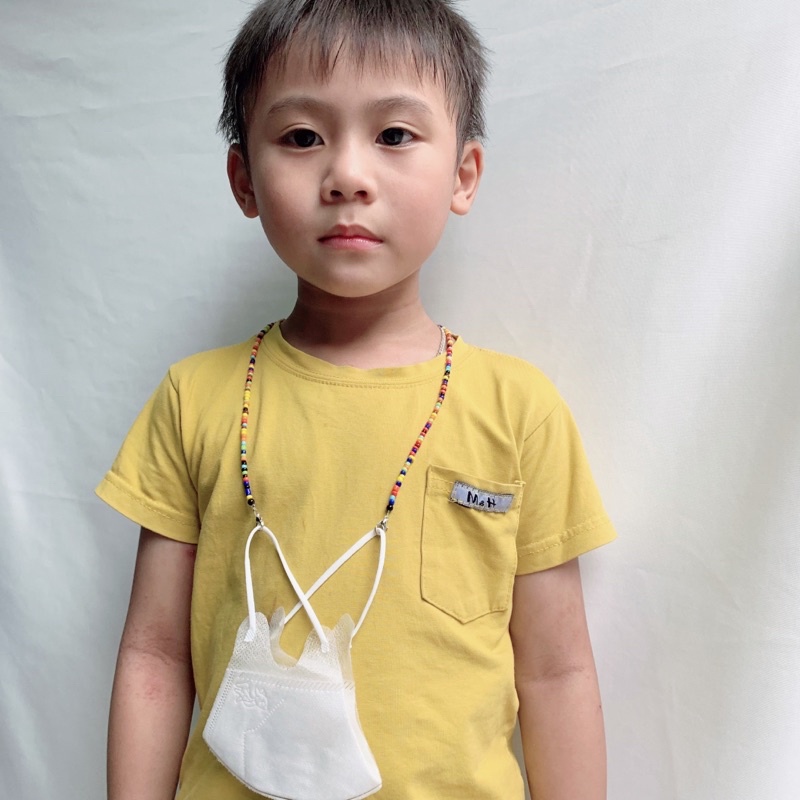 Dây đeo khẩu trang thời trang cho bé theo tên Hàn Quốc
