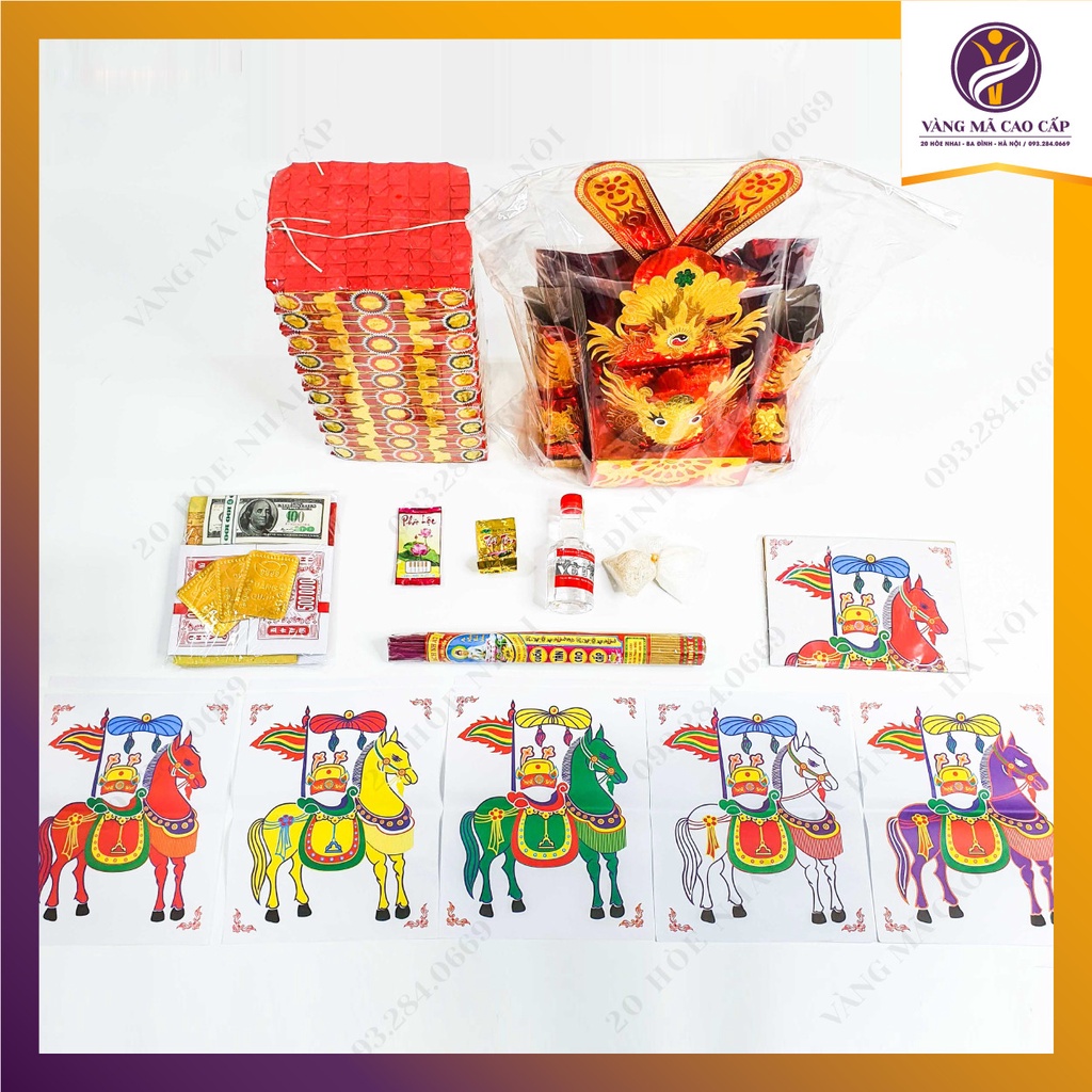 Set Vàng Mã Cúng Khai Trương - Cúng Mở Cửa Đầu Năm