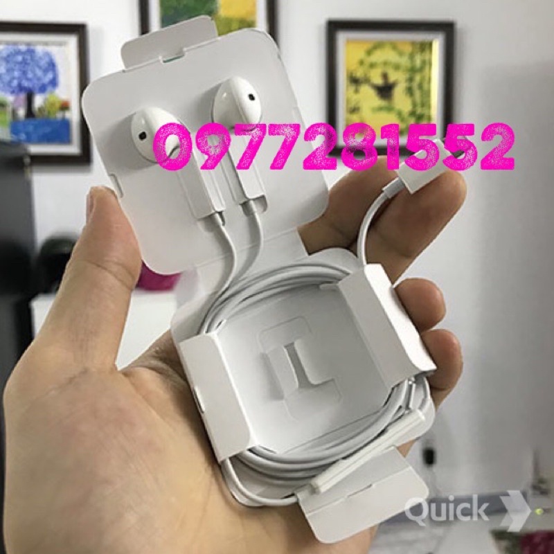 Tai nghe Zin iphone 7,8,plus,Xs max,11 pro max, 12 pro max,13 pro max loại xịn