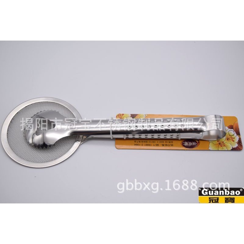 KẸP GẮP THỨC ĂN INOX 304 KHÔNG HOEN GỈ | KẸP VỢT GẮP ĐỒ CHIÊN, GẮP ĐÁ, LỌC DẦU INOX CAO CẤP