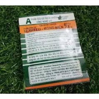Phân bón lá hữu cơ khoáng Seaweed 95% Rong biển