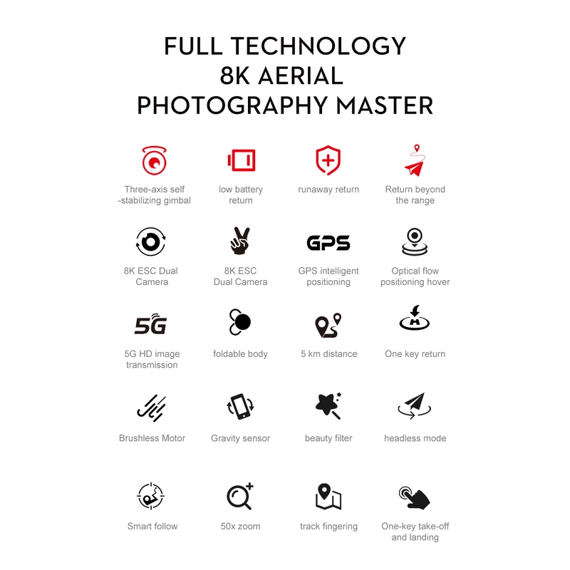 Flycam mini giá rẻ, drone mini AE 3 ProMax 4k, 8k tích hợp 2 camera GPS, plycam cho người mới tập chơi
