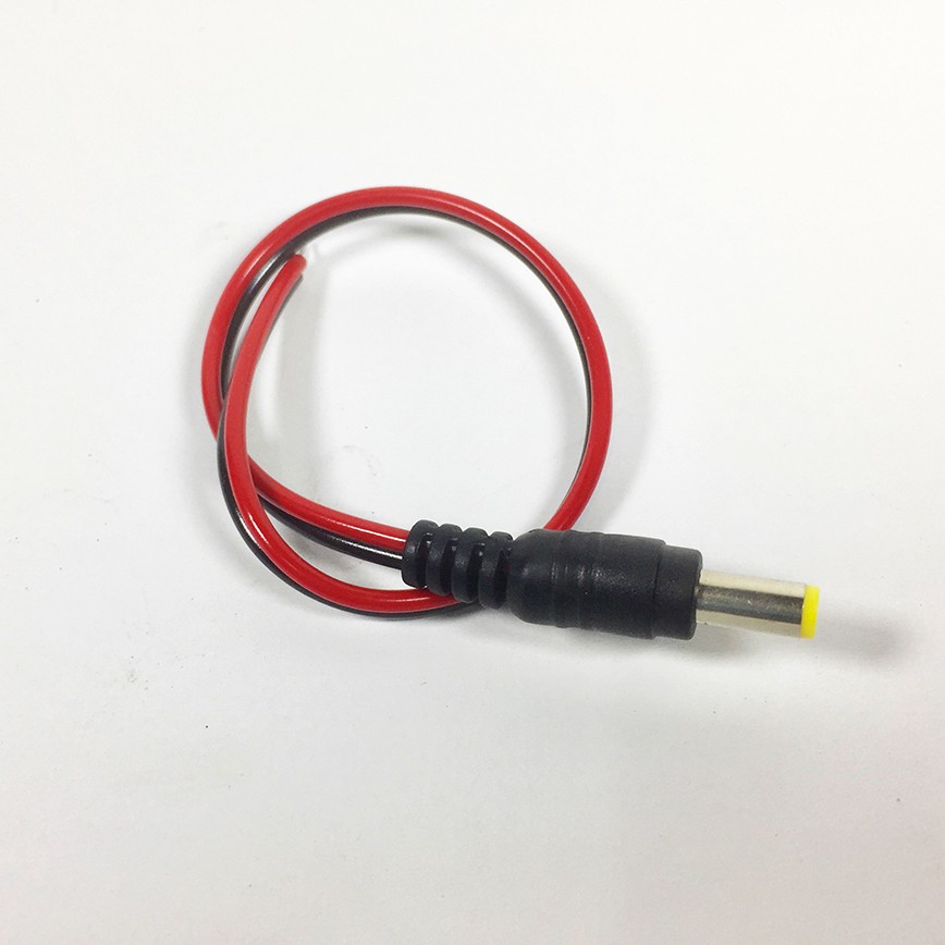 Jack DC 5.5x2.1mm liền dây đực cái