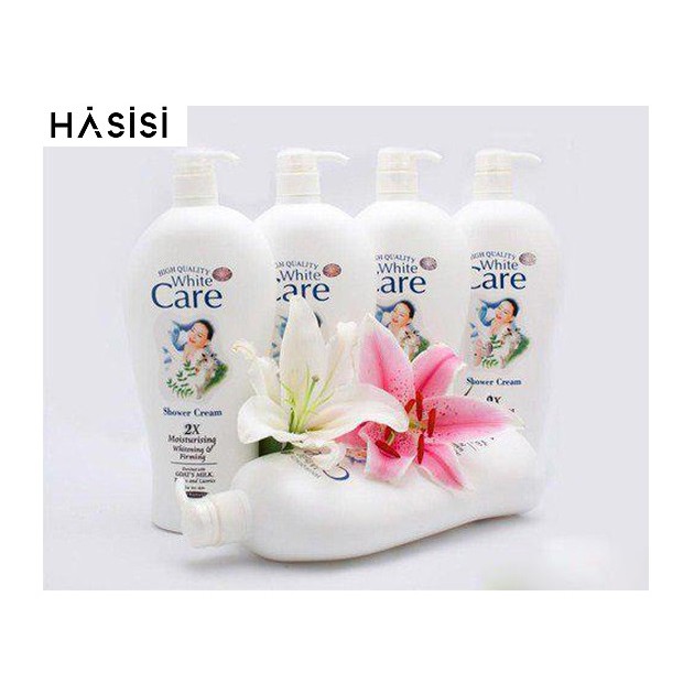 WHITE CARE - Shower Cream 2X Moisturising Whitening & Firming (Sữa Tắm Dê) | BigBuy360 - bigbuy360.vn
