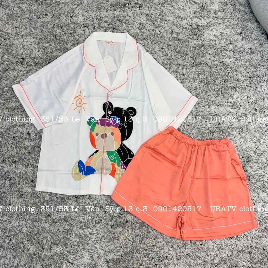 Set pijama đùi bear