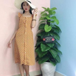 Váy chấm bi siêu xinh