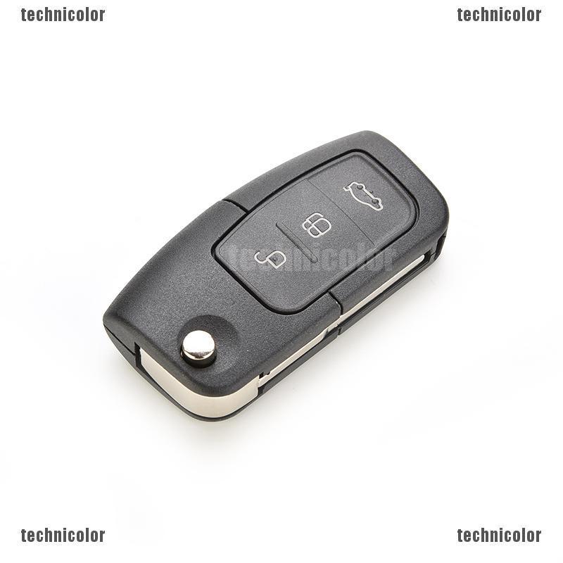 Vỏ ChìA KhóA ĐiềU KhiểN Từ Xa 3 NúT BấM Cho Xe FORD Focus Fiesta