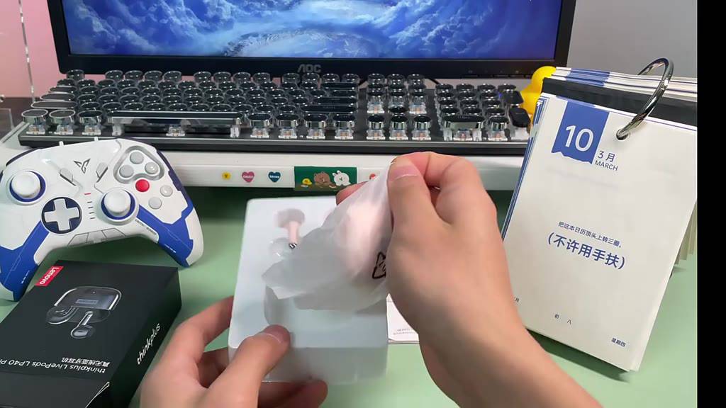 Tai nghe Lenovo LP40 ProTWS Tai nghe Bluetooth Tai nghe thể thao không dây Tai nghe giảm tiếng ồn Điều khiển cảm ứng 250mAH HD Stereo Tai nghe chơi game có độ trễ thấp Bluetooth 5.3 | BigBuy360 - bigbuy360.vn