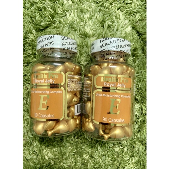 🌸🌼 🐝Viên thoa dưỡng da Vitamin E HEALTH PRO Royal Jelly, Aloe Vera & Avocado 90 viên  🌺🐝