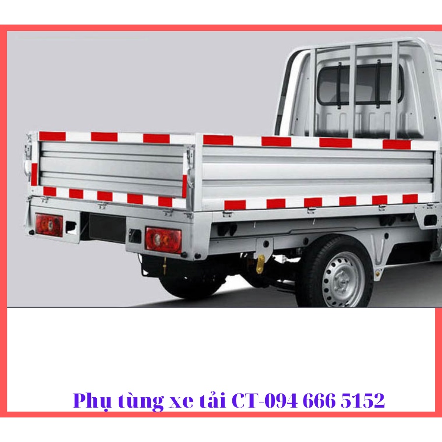 Decal phản quang 3M khổ 5cm-Dán thùng&cản hông xe tải