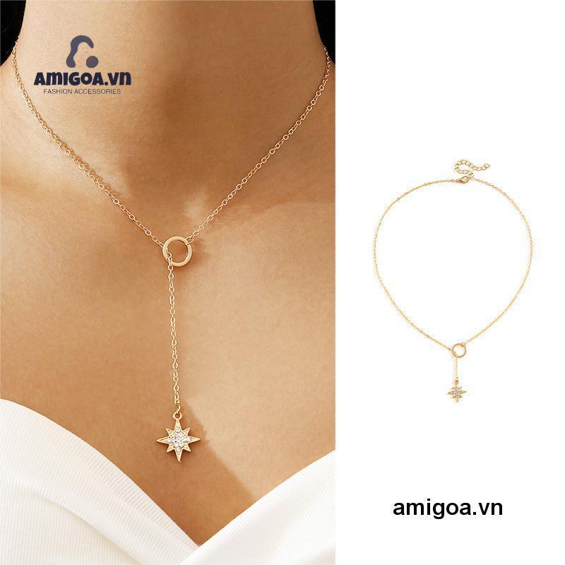✨✨Vòng cổ Kim Loại Mặt Hình Ngôi Sao Thời Trang