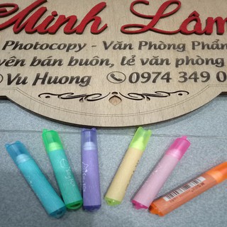 Bộ 6 bút đánh dấu Highlight nhớ dòng 6 màu