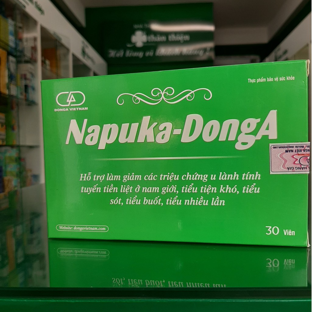 Napuka DongA hỗ trợ giảm u nang buồng chứng, u xơ tử cung, u tiền liệt tuyến