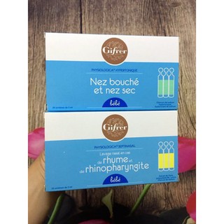Nước muối sinh lý chứa kháng viêm Gifrer