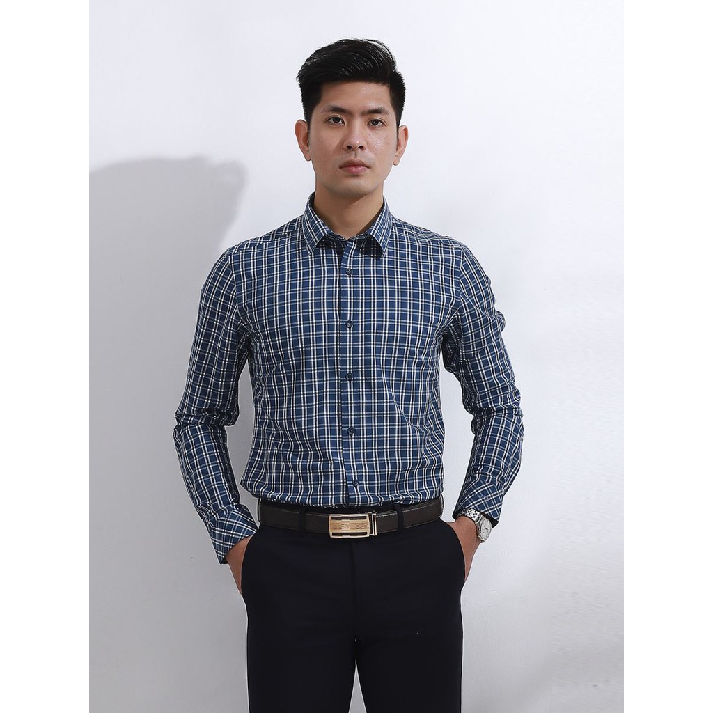 Áo sơ mi nam dài tay ARISTINO-phong cách- slim als59508