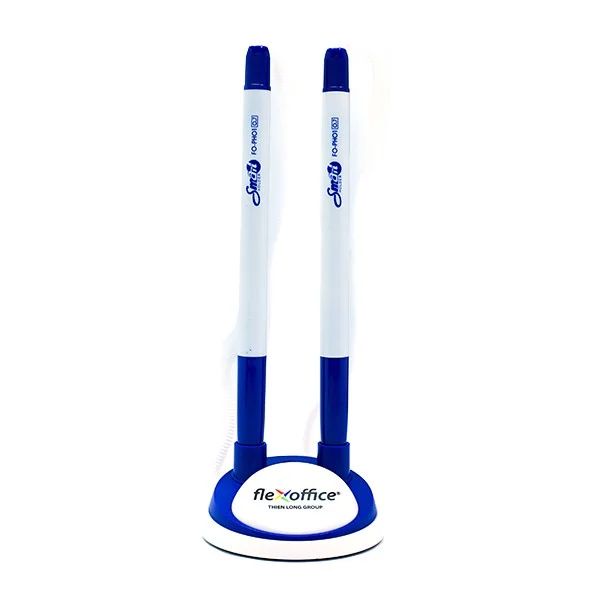 Bút đế cắm Thiên Long PH-02 / Flexoffice PH-01 / Bút cắm bàn đôi tiện dụng