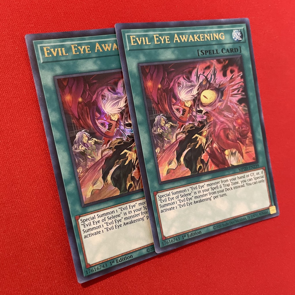 [EN-JP][Thẻ Bài Yugioh Chính Hãng] Evil Eye Awakening