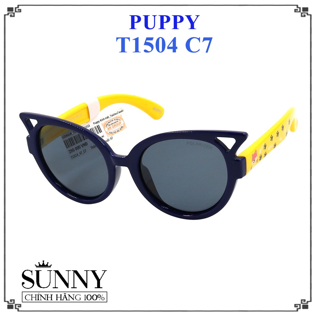 T1504 - Kính mát chính hãng hiệu Puppy, bảo hành toàn quốc | BigBuy360 - bigbuy360.vn