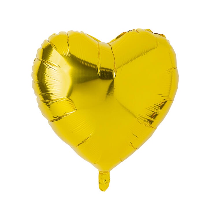 Bong Bóng ARTBOX Hàn Quốc Hình Trái Tim Màu Vàng V2