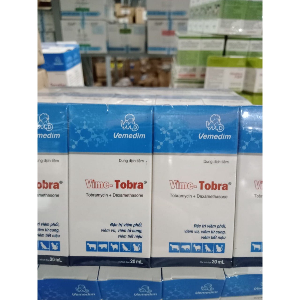 [ĐT] VIME- TOBRA 20ml cho gà vịt chó mèo