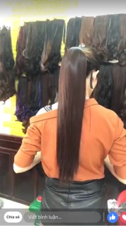 tóc cột thẳng