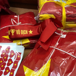 Combo - cờ to cờ vẫy băng rôn giá sỉ