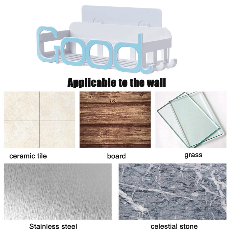 QQ Giá Đỡ Dầu Gội Đa Năng Có Rãnh Bảo Vệ Cho Nhà Bếp