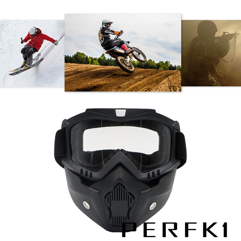 (Hàng Mới Về) 1 Kính Chắn Gió Bụi Chắn Gió Bảo Vệ Mắt Khi Chạy Xe Mô Tô