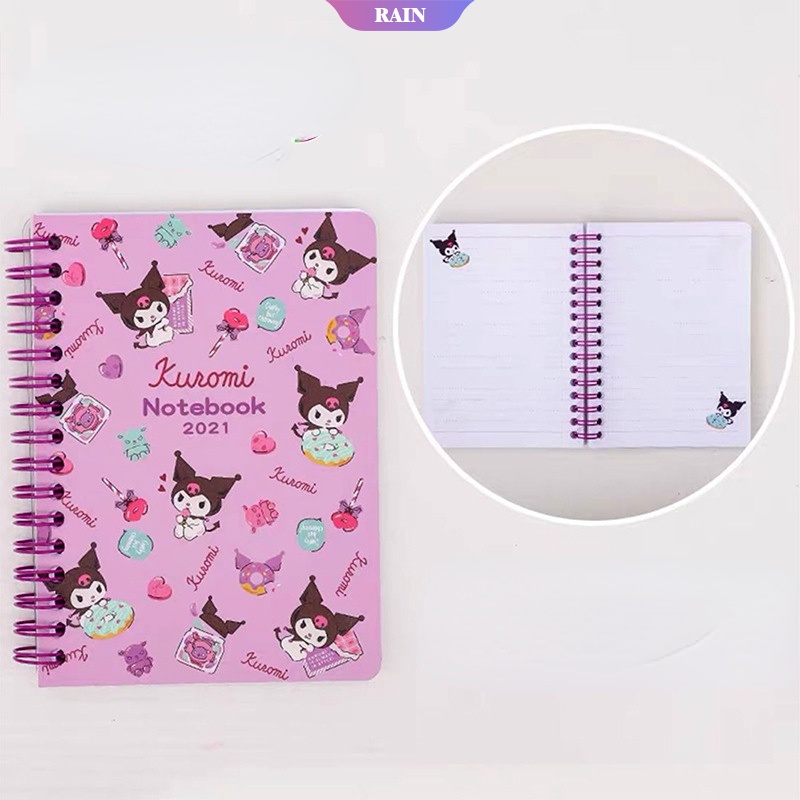 Set 60 Tờ Giấy Ghi Chú Họa Tiết Hoạt Hình Sanrio Kuromi Cinnamoroll My Melody Gọn Nhẹ Sắp Xếp Gọn Gàng Cho Học Sinh