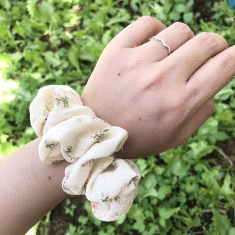DÂY CỘT TÓC SCRUNCHIES HANDMADE
