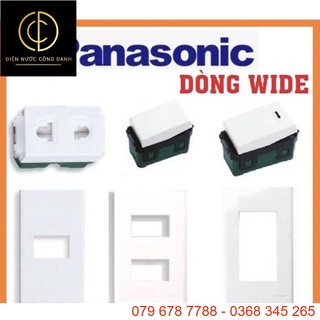 Công tắc panasonic ,ổ cắm .dòng wide
