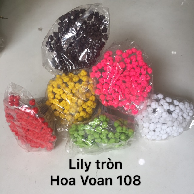 Nhuỵ lyly tròn 1 bó 100 cái