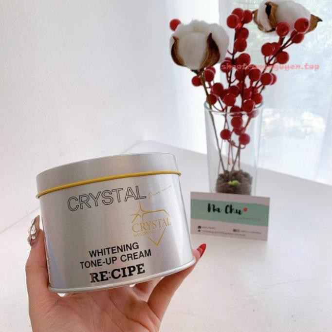 [Sample] Kem dưỡng trắng da Crystal Whitening Tone-up Cream 1ml