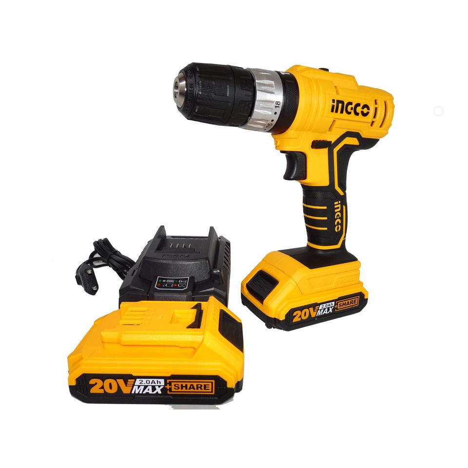 Máy khoan búa dùng pin Lithium-ion 20V Ingco CIDLI20012