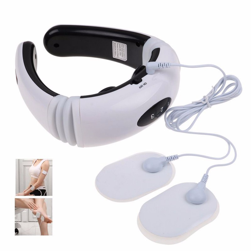 Máy massage cổ vai gáy 3D thông minh.