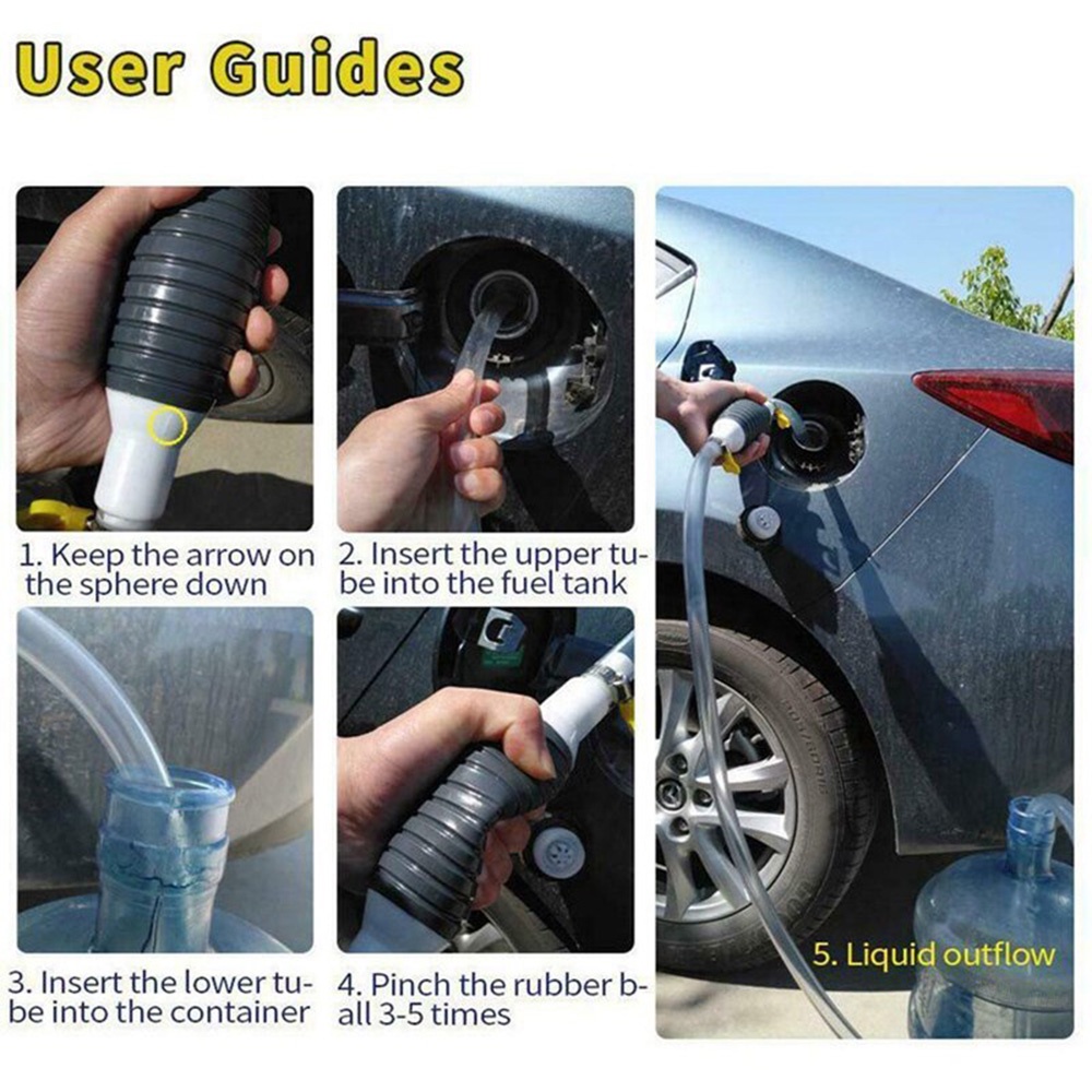 Ống Bơm Nhiên Liệu Qipin 1M / 2M Cho Xe Hơi