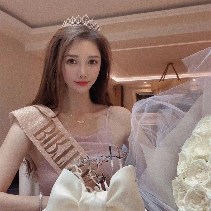 Vương Miện Vàng Chúc Mừng Sinh Nhật, Phụ Kiện Chụp Ảnh Cho Bé Gái
