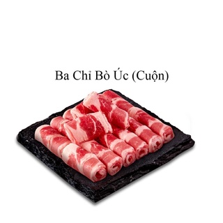 Ba Chỉ Bò Úc 500gr | 100% Bò nhập khẩu | Dùng ăn lẩu và nướng | Giao siêu tốc HCM (gg)