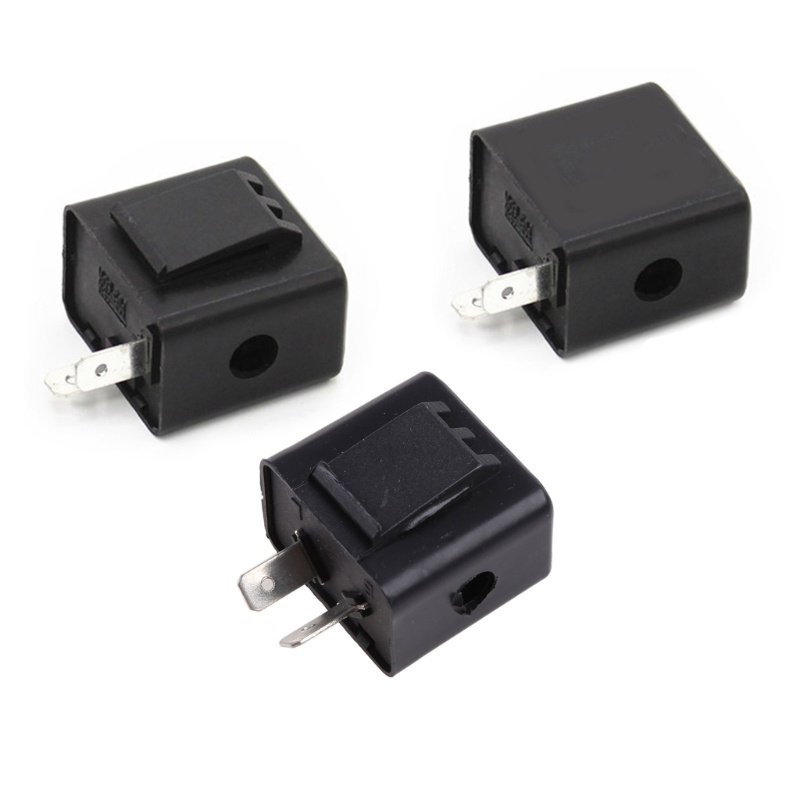 Rơ Le Đèn LED Nhấp Nháy Kèm Còi Báo Rẽ 12V 2 Pin Chuyên Dụng Cho Xe Mô Tô