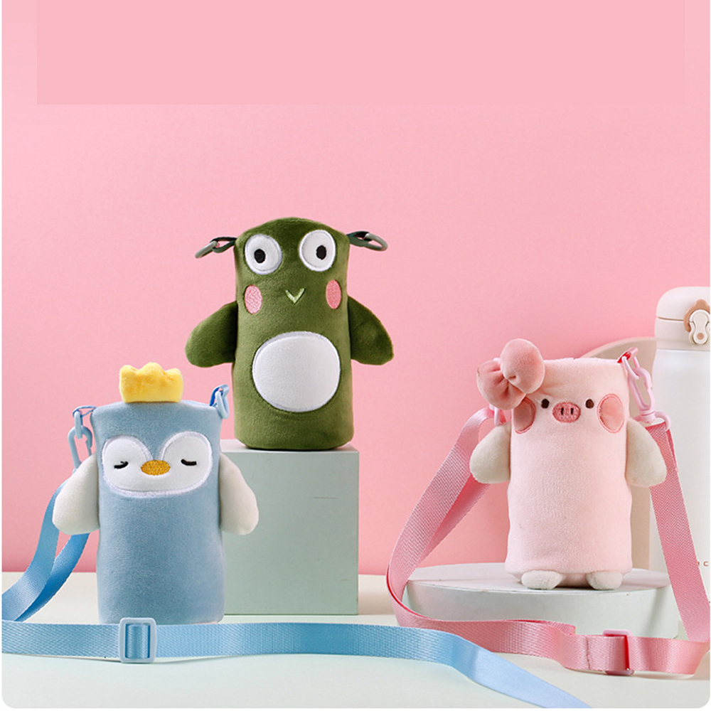 Túi đựng bình nước giữ nhiệt họa tiết hoạt hình dễ thương