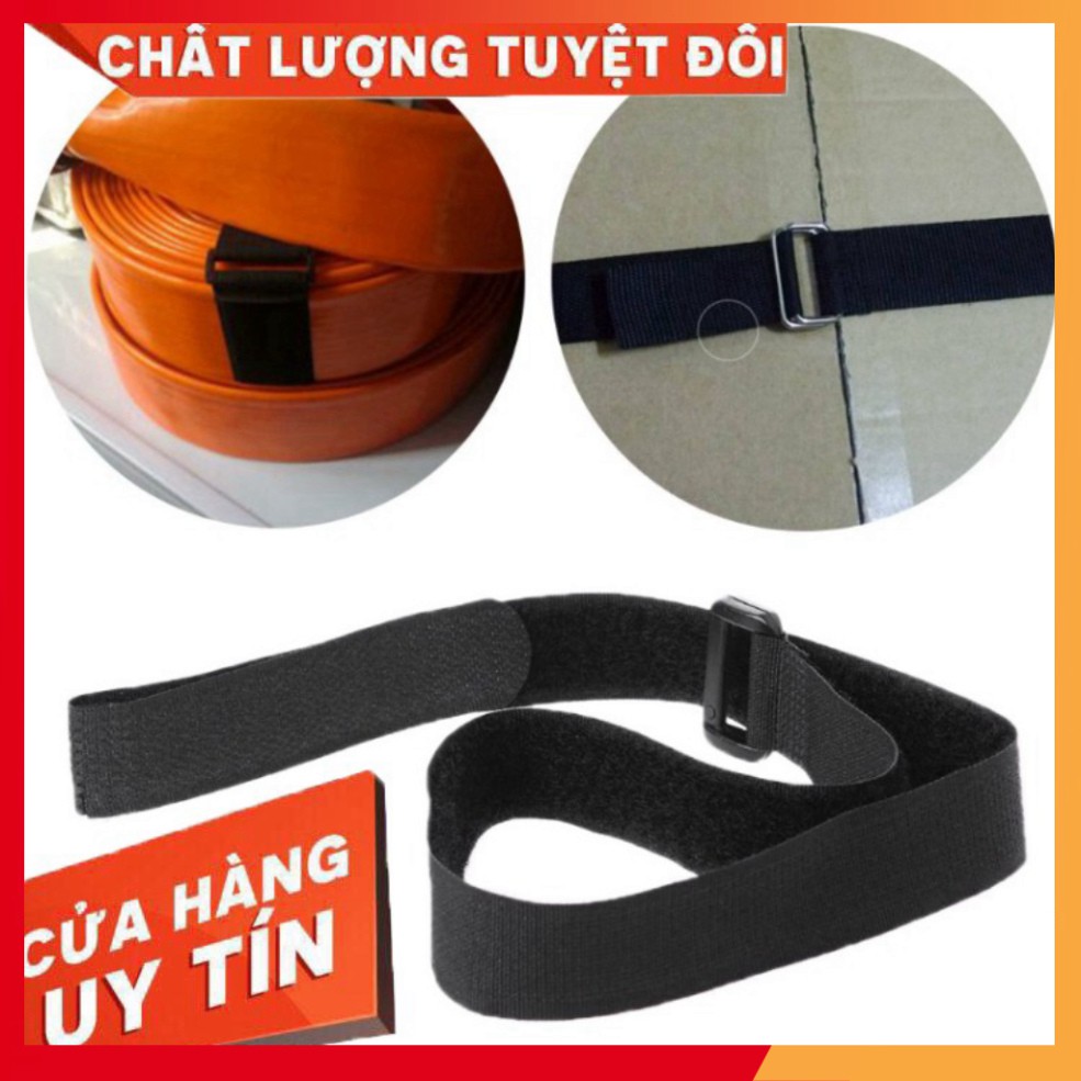 Dây đai buộc hàng, ràng hàng tự dính, cố định hàng hóa, bạt che, lưới che Liên Sơn Kho Sài Gòn