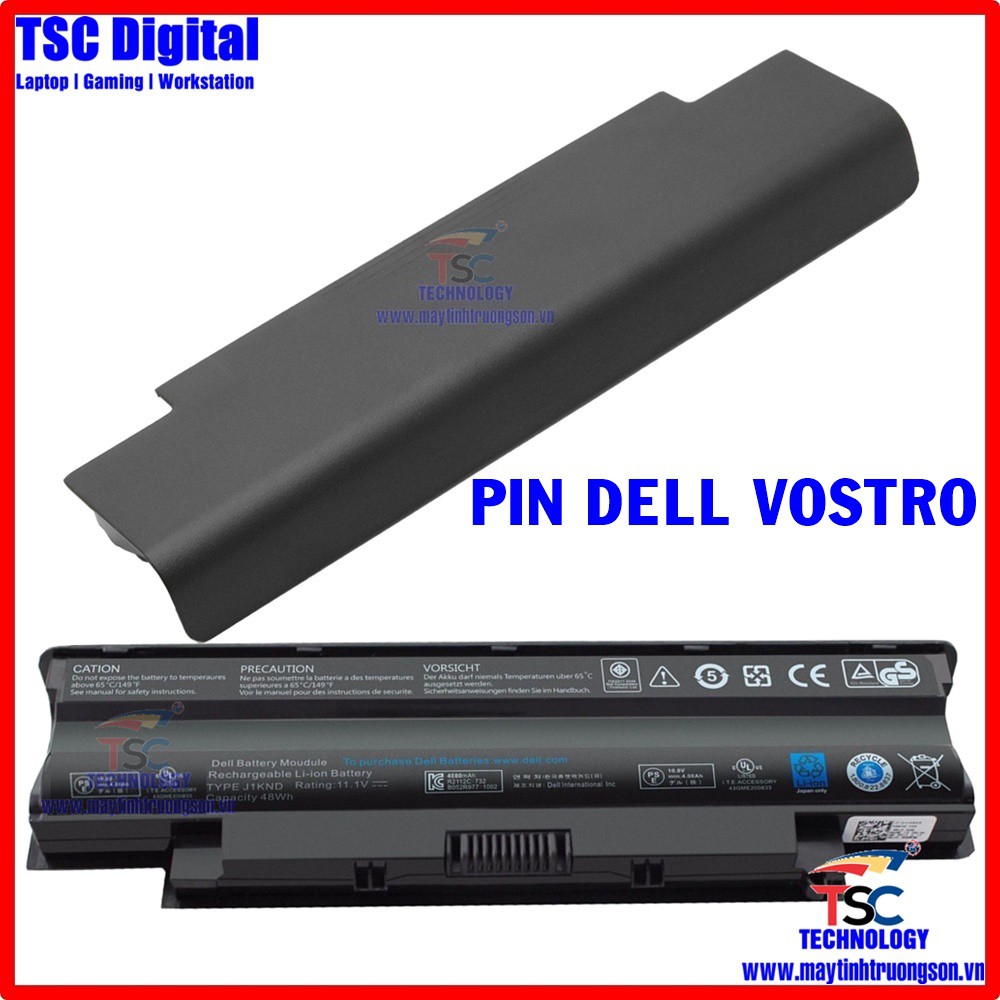 Pin Laptop Dell Vostro 3450 3550 3555 3750 383CW 4T7JN YXVK2 J4XDH