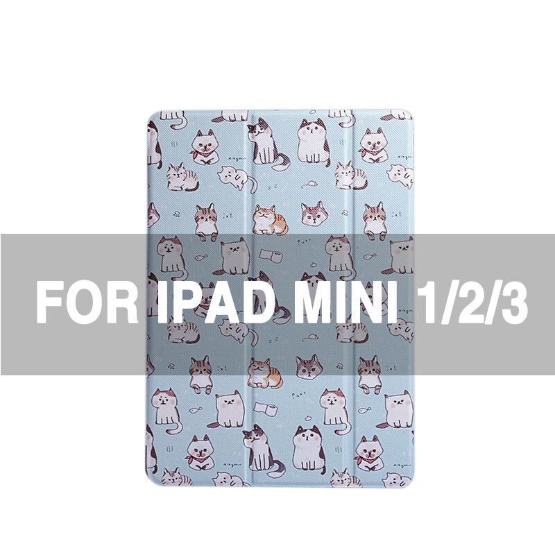 Ốp điện thoại hình mèo dễ thương cho IPAD 2017/2018 IPAD 9.7& MINI 2/3/4/5& AIR/AIR2 | BigBuy360 - bigbuy360.vn