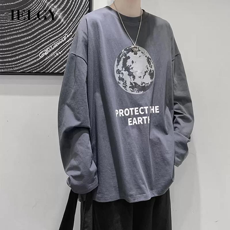 Áo Thun Dài Tay Phong Cách Hiphop Thời Trang Cho Nam