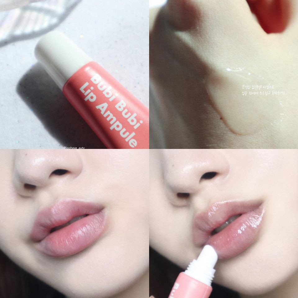 Son dưỡng môi Unpa Cosmetics Bubi Bubi Lip Ampule dạng gel