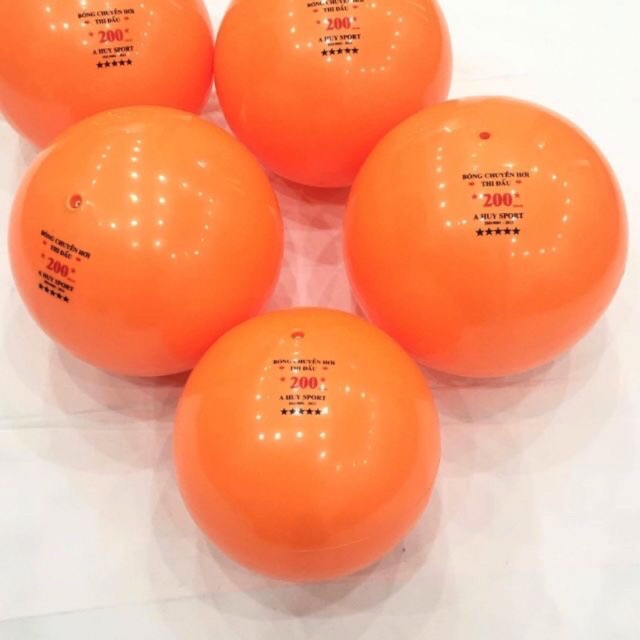 Bóng chuyền hơi 200 gram A HUY SPORTS tiêu chuẩn thi đấu (tặng kim bơm bóng)