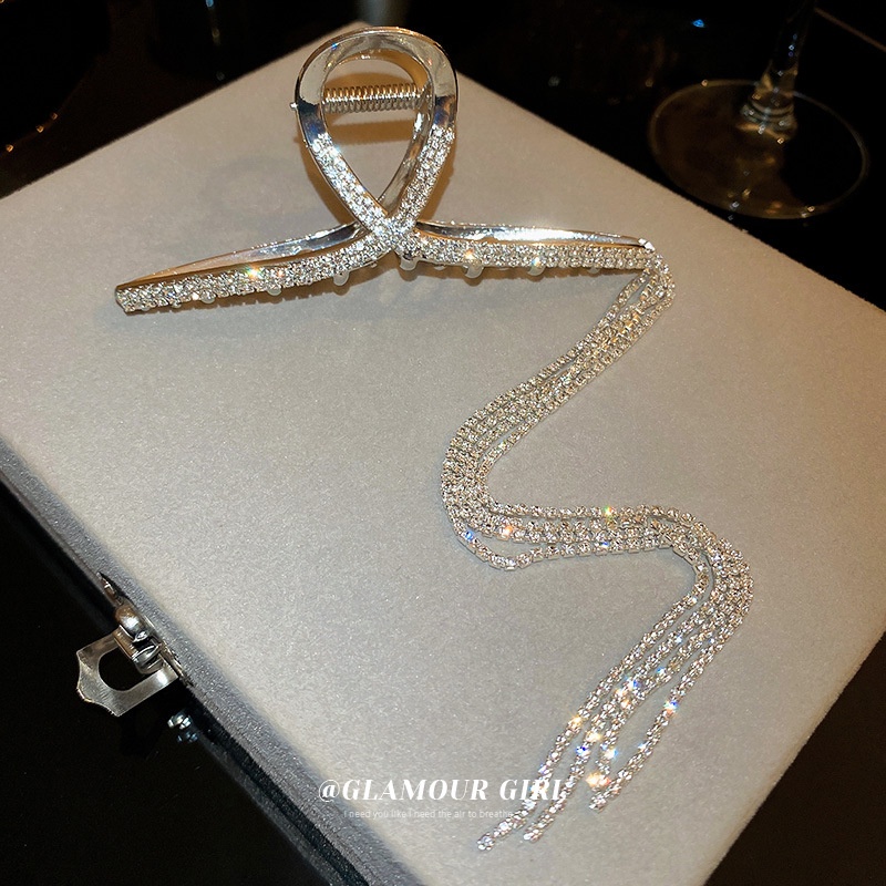 Kẹp Tóc Kim Loại Hình Cá Mập Độc Đáo