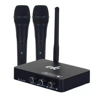 Bộ mic hát karaoke uhf ek