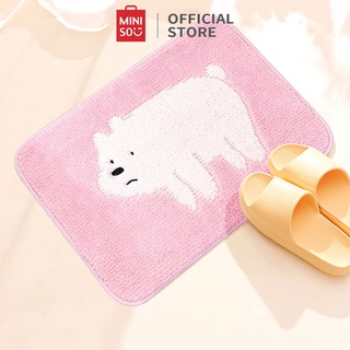 Thảm chân Miniso x We Bare Bears - Cartoon (Hồng)