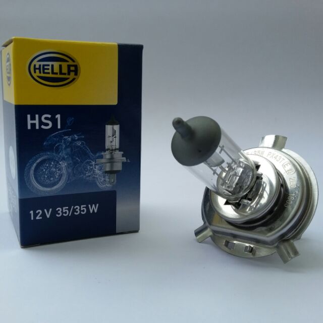 Bóng đèn xe máy halogen HS1 Hella 35/35W